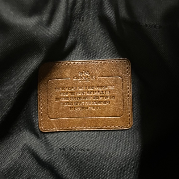 Coach Brown Leather Tote bag - Picture 16 of 16